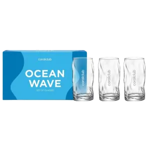 OCEAN WAVE sada skleniček (460 ml)